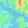 Cabarita Point topographic map, elevation, terrain
