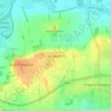 Longworth topographic map, elevation, terrain