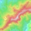Coti-Chiavari topographic map, elevation, terrain