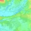 Montignac topographic map, elevation, terrain