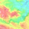 Kendel topographic map, elevation, terrain