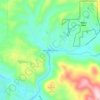 Mark West Springs topographic map, elevation, terrain