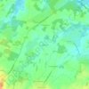 Bouzeray topographic map, elevation, terrain