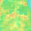 Chason topographic map, elevation, terrain