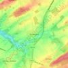 Terwagne topographic map, elevation, terrain