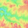 Laroche topographic map, elevation, terrain