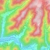 Ippichen topographic map, elevation, terrain