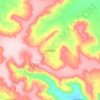 Dombia topographic map, elevation, terrain