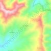 San Andrés topographic map, elevation, terrain