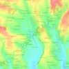 Bouvigny topographic map, elevation, terrain