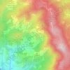 Fonte del Romito topographic map, elevation, terrain