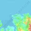 Beachlands topographic map, elevation, terrain