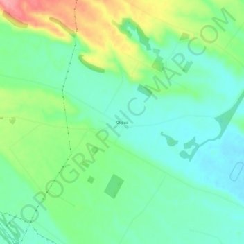 Otipua topographic map, elevation, terrain