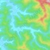 Narone Creek topographic map, elevation, terrain