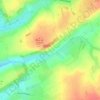Bois des Caures topographic map, elevation, terrain
