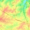 Marbais topographic map, elevation, terrain