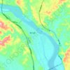 玉津镇 topographic map, elevation, terrain