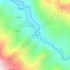 El Carrizo topographic map, elevation, terrain