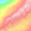 Strawberry Peak topographic map, elevation, terrain