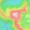 Mount Grono topographic map, elevation, terrain