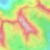 Gerlachovský štít topographic map, elevation, terrain