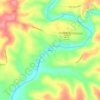 Althea topographic map, elevation, terrain