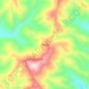 Xalostoc topographic map, elevation, terrain