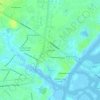 Lions Gate topographic map, elevation, terrain