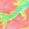 Saint-Romain topographic map, elevation, terrain