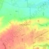 Little Staughton topographic map, elevation, terrain