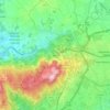Sintra topographic map, elevation, terrain