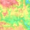 Kerlévic topographic map, elevation, terrain