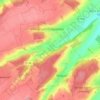 Croquoison topographic map, elevation, terrain