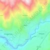 Hupana topographic map, elevation, terrain