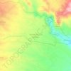 Bener Kelipah Selatan topographic map, elevation, terrain