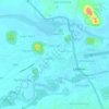 Kambi Moto topographic map, elevation, terrain