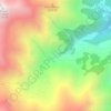 Giasset topographic map, elevation, terrain