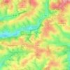 Bennrath topographic map, elevation, terrain