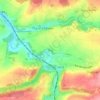 Pry topographic map, elevation, terrain