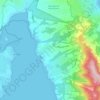 Howden topographic map, elevation, terrain