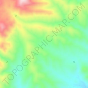 Benton Tank topographic map, elevation, terrain