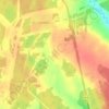 Студенец topographic map, elevation, terrain