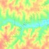 Barney topographic map, elevation, terrain