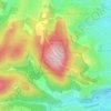 Knocklofty topographic map, elevation, terrain