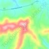 Indian Ridge topographic map, elevation, terrain