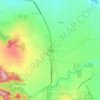 Tolga topographic map, elevation, terrain