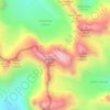 Mount Warren topographic map, elevation, terrain