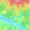 La Grange topographic map, elevation, terrain