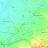 Puttenham topographic map, elevation, terrain