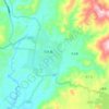 Mabai topographic map, elevation, terrain